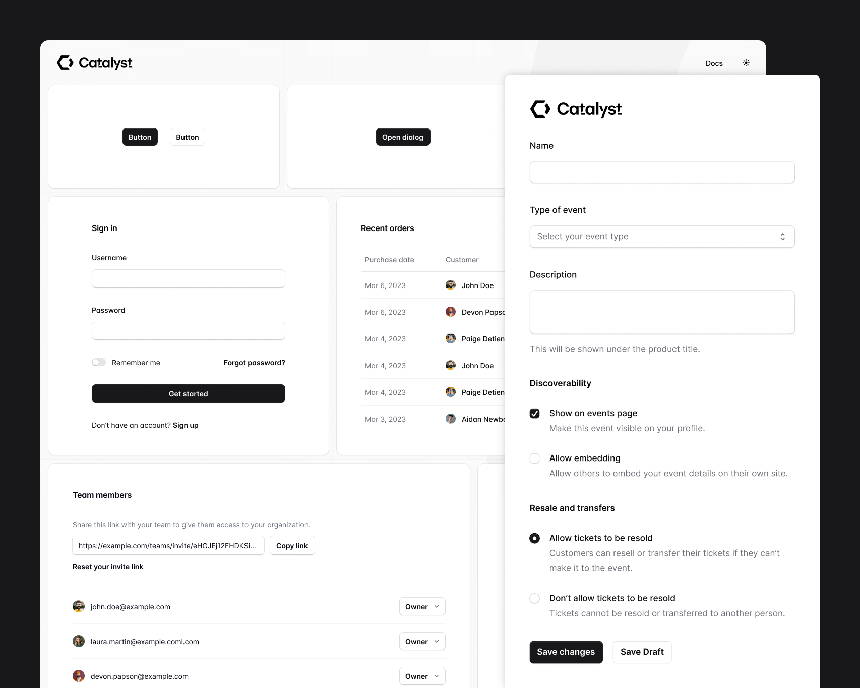 Product screenshot